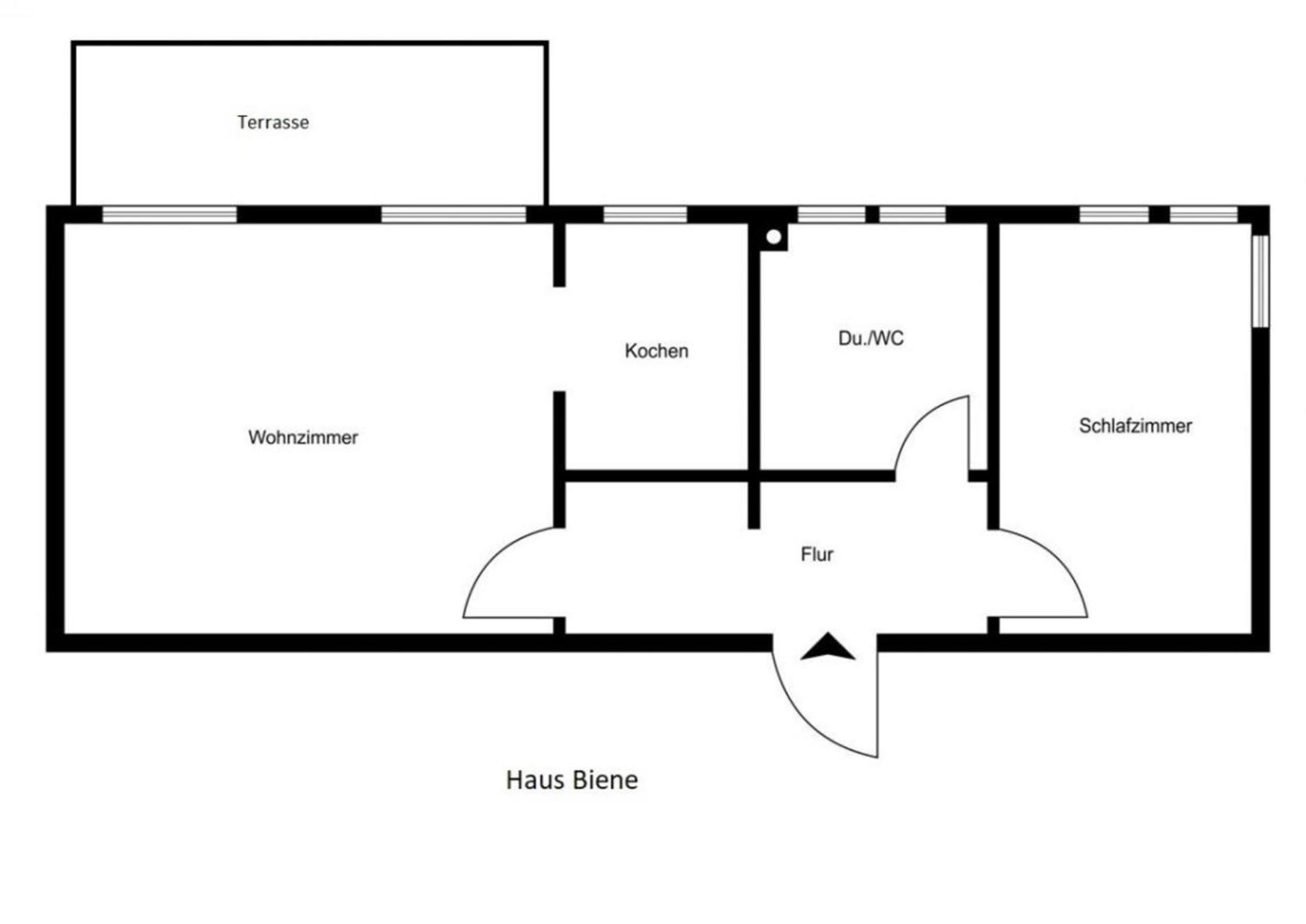 Ferienhaus Biene Am Siel Neufunnixsiel Exteriér fotografie